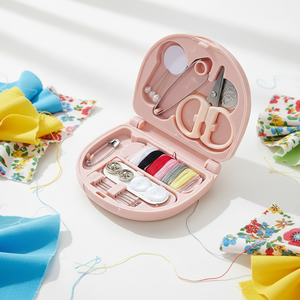 Adorable Kit de Bordado Rosa, Juego Completo con <span class=keywords><strong>Todo</strong></span> lo que Necesitas, Compacto y Conveniente para Reparaciones en Movimiento - Product Image 3