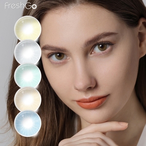 Échantillon Gratuit <span class=keywords><strong>Lentilles</strong></span> de Contact Freshgo <span class=keywords><strong>Hidrocor</strong></span> Couleur Naturelle <span class=keywords><strong>Lentilles</strong></span> Optiques pour Yeux Clairs - Product Image 1