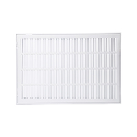 Bureau moderne Anti-Froid Air AC Vent Usine Vente Cvac Airvent Blow Airflow Direction Board Cover Aluminium Air Conditioning Grill