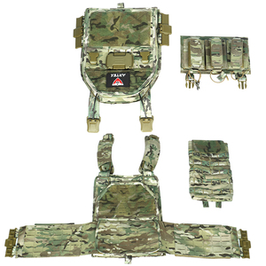 เสื้อกั๊กยุทธวิธีกลางแจ้งแบบปรับได้, เสื้อกั๊กพรางลาย MOLLE, ชุดฝึก CS อเนกประสงค์, ปรับแต่งได้ - Product Image 5