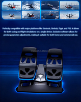 Simulador de Conducción de Automóviles de 3 Pantallas y 6DOF, Plataforma de Movimiento de Carreras F1 con Construcción de Fibra de Vidrio para Uso en Exteriores en Aeropuertos y Escuelas