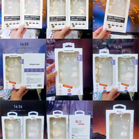 Nouvel arrivage de coque de téléphone portable personnalisée, emballage de détail de luxe, housse de téléphone portable imprimée Recyclable, boîte de papier cadeau