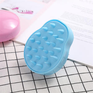 Brosse à shampooing en silicone en forme de gourde, massage du cuir chevelu, anti-démangeaisons, nettoyage du shampooing, peigne à cheveux antistatique, portable, pour faire pousser les cheveux, 4G - Product Image 6