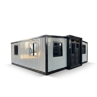 Vente directe usine – Maisons conteneurs extensibles 20 pieds 40 pieds – Maisons de luxe à construction rapide – Conteneurs habitables extensibles pour la famille