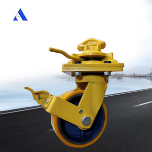 Juego de ruedas de freno universales, contenedor de 8 pulgadas, <span class=keywords><strong>3T</strong></span>, 5T, envío ISO, 4 unidades - Product Image 1