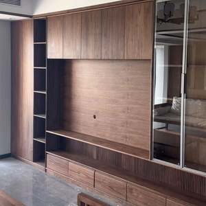 Meubles TV modernes en bois 2023, meuble TV mural pour salon, fabriqué en Chine - Product Image 1