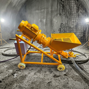 Pompe à mortier à vis 4KW 380V 25L/min pour pulvérisation de ciment et de gypse en hauteur avec stator et rotor allemands - Product Image 5