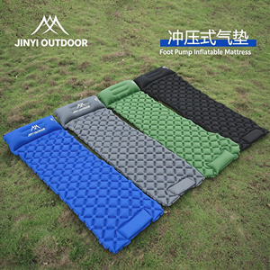 Air Mattress TPU Ultralight Folding Sleeping Pad with Foot Pump for Camping Hiking Tent - Product Image 6