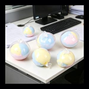 Pelota Antiestrés de Gel Transparente con Textura de Cera, Juguete Táctil Hecho a Mano, de Recuperación Lenta, para Alivio en Viajes y Espacios de Trabajo - Product Image 2