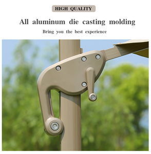 Vente en gros de luxe Socle Dream Patio Sun Garden Parasol Meubles de mariage en plein air de luxe en stock pour les hôtels et les espaces extérieurs - Product Image 4