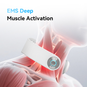 Masajeador de cuello y espalda Shiatsu recargable personalizado EMS para el cuidado de la salud y el bienestar - Product Image 4