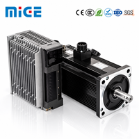 Moteur servo de contrôle étanche triphasé 200W 24V DC 50Hz 3000RPM 0.637N.m pour robot mobile, référence 60AST-M00630