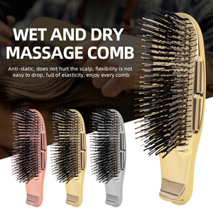 วิกผมพลาสติกสำหรับผมเปียกสำหรับผมเปียกวิกผมต่อด้วยไฟฟ้าเปลี่ยนสีผมทำให้ผมไม่พันกัน - Product Image 2