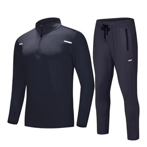 Vêtements de sport à manches longues antistatiques de grande taille pour la salle de sport, livraison rapide en gros, ensemble de sport 2 pièces - Product Image 2