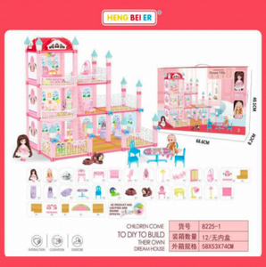 Cucina giocattolo Heng Beier 8225-1, set in plastica per giochi di ruolo per ragazze dai 5 ai 7 anni - Product Image 1