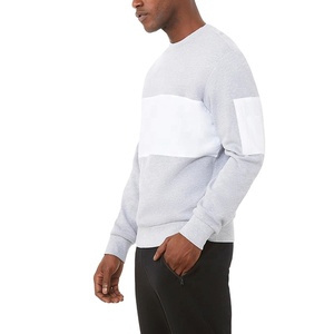 Wholesale 100% Cotton Fleece Plain Solid Color Crewneck Sweatshirts High Quality Custom Printed Logo Unisex Sweatshirt <b>Hoodies</b> - Product Image 4