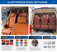 Kit de mise à niveau des sièges de fourgonnette pour une conduite confortable, sièges avant et arrière pour Foton Toano JMC Ford Transit Iveco