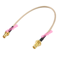 Câble d'assemblage SMA femelle SMA mâle vers TS9 femelle RG316 RG316/U, câble de raccordement RF flexible pour modem LTE, routeur sans fil, antenne