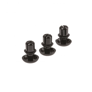 Rivets en nylon noir uni Elehk, rivets à pression en <span class=keywords><strong>plastique</strong></span> adaptés aux trous de 2 mm, 3 mm, 4 mm, 5 mm, 6 mm, rivets à pression en nylon - Product Image 3