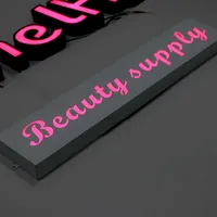 Lettres et chiffres géants lumineux 3D LED RGBW pleine couleur étanches IP65 pour enseignes publicitaires et anniversaires