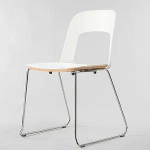 ANSI/BIFMA Standard Cheap Bentwood Stainless Steel Dining Chair