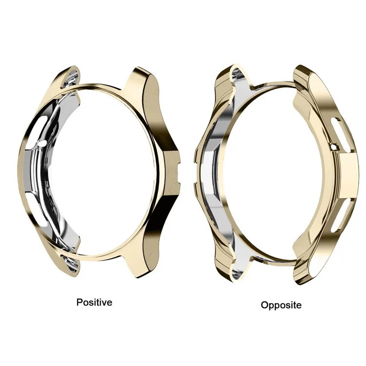 Popular electroplate watch cover TPU watch protective case for Samsung Gear S3/classic/galaxy watch 46mm