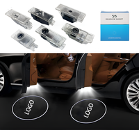Luxusmarken-Auto-Logo-Projektionsleuchte Original Plug&Play Installationskit Inklusive für BMW Audi Mercedes Alle Automarken