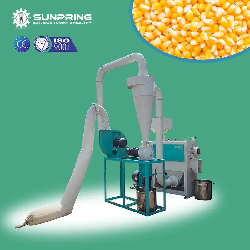 In stock hulled sesame seeds machine rice hulling shelling machine corn peeling feed crushing machine