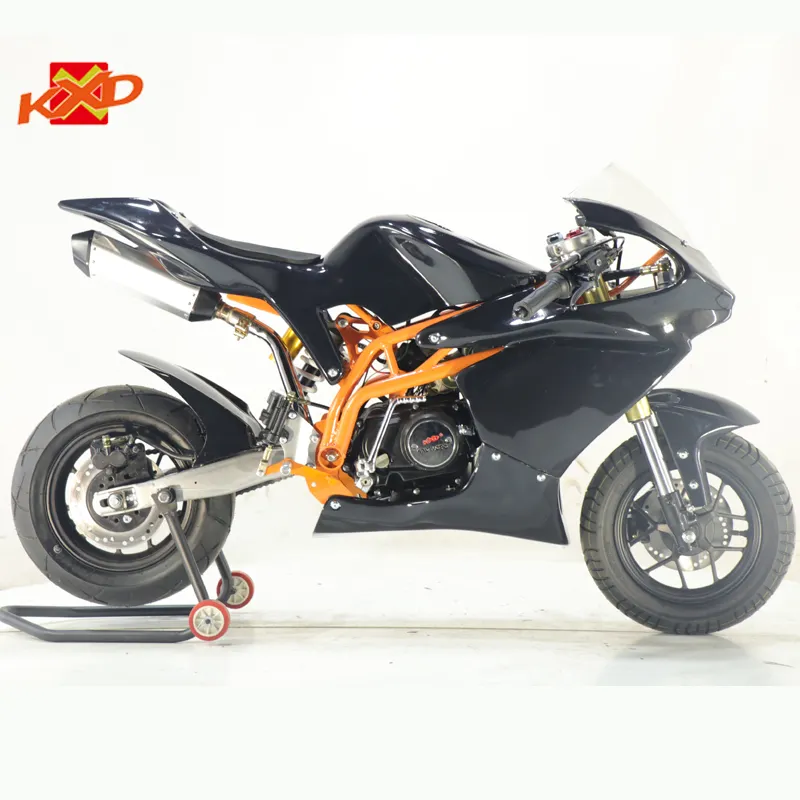 미니 Ducati GP 포켓 바이크 125CC 4 스트로크 전기 시작 키즈 레이싱 오토바이 미니 가스 스포츠 바이크 어른