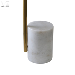 Sofa <strong>Side</strong> Service End <strong>Table</strong> Golden Stainless Steel Marble Round <strong>Gold</strong> Stylish End Coffee <strong>Table</strong> for Living Room - Product Image 6
