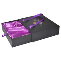 Boîte en carton rigide personnalisée avec doublure en éponge et laminage mat pour aligneurs dentaires - Emballage recyclable