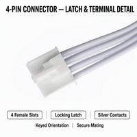 Câble personnalisé à double extrémité JST PH2.0 à 2-6 broches, connecteur femelle, 300 mm (rose blanc), cuivre étamé, PVC, pour ordinateur et électronique