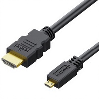 Câble Micro USB Mâle-Mâle à âme en cuivre 4K pour Caméra, TV, PC – Adaptateur Vidéo Haute Définition
