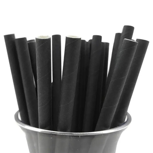 Biodegradable Wood Pulp Disposable Paper Straws
