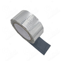 Pegamento de Sellado Impermeable Superfuerte para Reparación de Techos, Lámina de Aluminio Autoadhesiva Reflectante de una Sola Cara