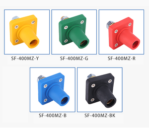 Sfe נקבה קו מארז <span class=keywords><strong>Cam</strong></span>-מנעול מחבר בינלאומי תקן בינלאומי 200a תקע ומחבר שקע רכוב פאנל - Product Image 4