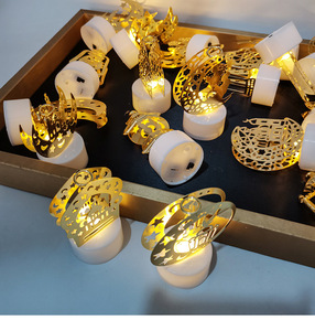 Lanterne LED 3D blanche et chaude en forme de lune, étoile et <span class=keywords><strong>château</strong></span>, pour intérieur/extérieur, en plastique, idéale pour les fêtes de remise <span class=keywords><strong>des</strong></span> diplômes, l'Aïd, <span class=keywords><strong>le</strong></span> Ramadan et les fêtes musulmanes - Grande Vente - Product Image 4