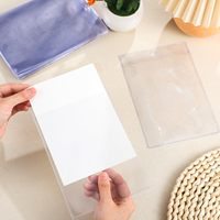 HaoRan – Supports d'étiquettes en plastique transparent pour meubles, en vrac, pochettes pour cartes 4x6 pouces, porte-étiquettes en PVC pour entrepôt de meubles