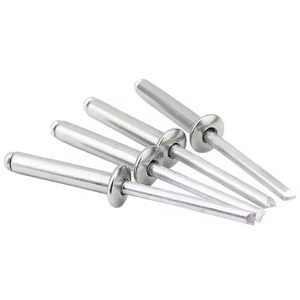 Rivets en aluminium à extrémité ouverte pour une fixation manuelle rapide sans soudure ni vis - Product Image 1