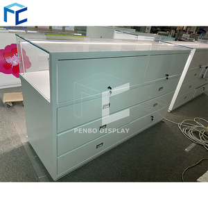 Giá Bán Buôn Chất Lượng Tuyệt Vời Kính Khung Kim Loại Ngăn Kéo Streamline Hiển Thị Cửa Hàng Bán Lẻ Sử Dụng Trang Sức <span class=keywords><strong>Showcase</strong></span> - Product Image 5