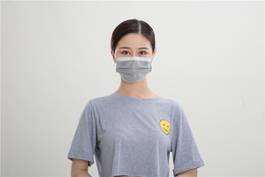 Mascarilla Facial Desechable de Tela No Tejida Industrial de 3 Capas, Aprobada por CE ISO, 95% de Filtración, EN14683 - Product Image 4