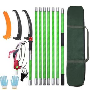 Worth 8M longue portée poignée détachable Portable haute branche outils à main coupe arbre pôles <span class=keywords><strong>sécateur</strong></span> scie ensemble - Product Image 3