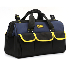 Multi-Purpose Waterproof Oxford Zipper Organizer Electrician <b>Tool</b> <b>Bag</b> Hanging Adjustable Strap Padded Handle High-Capacity - Product Image 3