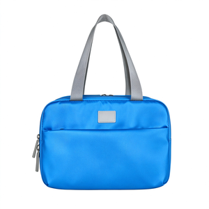 Bolsa Térmica Porta Alimentos Azul, Impermeable, Anti-Robo, de Poliéster, Estilo Mummy, Casual, para Dama, con Logotipo Personalizado OEM y Cierre - Product Image 1