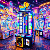 Máquina de Juego Híbrida para Centro de Entretenimiento Familiar con Redención de Boletos y Premios, Salida Dual, Premio Instantáneo, Apilable, Operada con Monedas, para Arcade