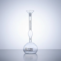 Frasco de Gravedad Específica Le Chatelier para Laboratorio, Equipo de Prueba de Densidad de Cemento