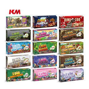 STEM DIY Kids Đồ Chơi Giáo Dục Đào Khám Phá Khủng Long Trứng <span class=keywords><strong>Skeleton</strong></span> Tyrannosaurus Puzzle Glow In The Dark Khai Quật Khoa Học Kit - Product Image 3