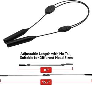 Support de sangle <span class=keywords><strong>pour</strong></span> <span class=keywords><strong>lunettes</strong></span> de vue-Sangle de <span class=keywords><strong>lunettes</strong></span> de soleil sans queue <span class=keywords><strong>pour</strong></span> hommes-Sangle de <span class=keywords><strong>lunettes</strong></span> réglable <span class=keywords><strong>pour</strong></span> femmes-Retenue de <span class=keywords><strong>lunettes</strong></span> filaire - Product Image 6