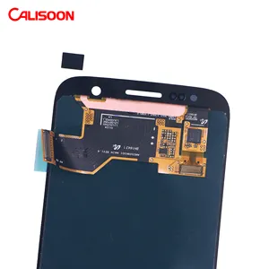 Harga Grosir Rakitan Digitizer Layar Sentuh Lcd Ponsel Pantalla untuk Samsung Galaxy S7 Edge Penggantian