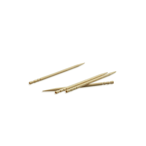 Palillos de Dientes Ecológicos de Madera/Bambú con Punta en un Solo Extremo - Product Image 3